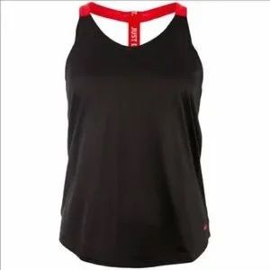 Nike Black & Red Dri-FIT Elastika Racerback Tank Top | Women’s XS